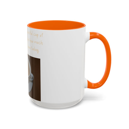 Funny Tea Mug – “Lie to Me” Motivational Accent Ceramic – 15oz