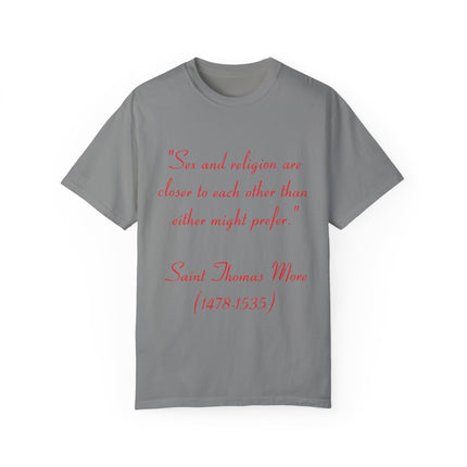 Inspirational Unisex T-Shirt – Saint Thomas More Quote
