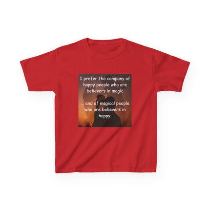 Magical Believers Kids Tee – Happy People Design in Soft Cotton