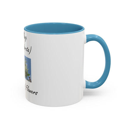 Ylang Ylang Coffee Mug – 11oz “Flower of Flowers” Ceramic Cup