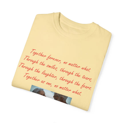 Romantic Love T-Shirt - "Together Forever, No Matter What"