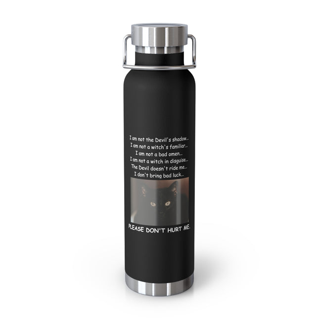 Black Cat Bottle – 22oz Copper Vacuum Insulated Drinkware