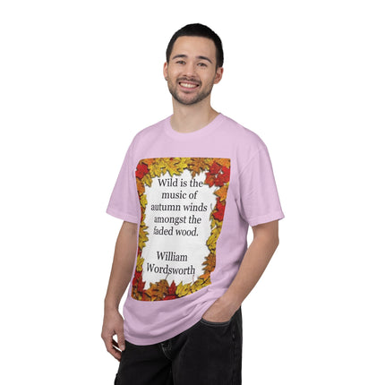 Wordsworth Autumn Quote T-Shirt