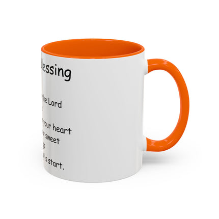 Irish Blessing Accent Mug | 11oz Ceramic Cup for Daily Motivation