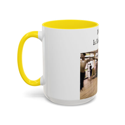 15oz Accent Mug – Dancing Is Silent Poetry | Artistic Gift Idea