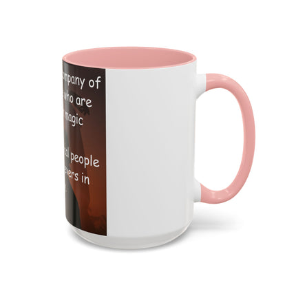 Believers in Magic Mug – 15oz Accent Ceramic Cup for Happy Souls