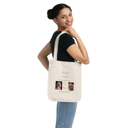 Organic Canvas Tote – C.R.O.N.E. Archetype | Spiritual Gift Idea