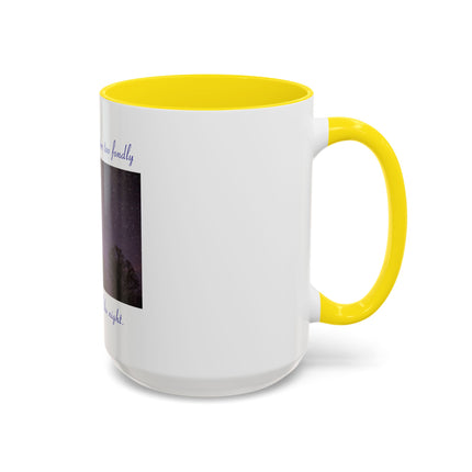 Starry Night Coffee Mug — “I have loved the stars too fondly” Accent Mug