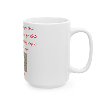 Oscar Wilde Heart Quote Mug – 15oz Ceramic Drinkware