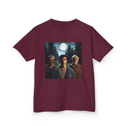 Kids' Graphic Tee – Moonlight Adventure Design
