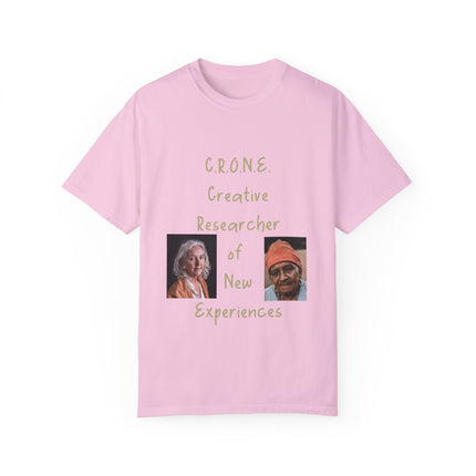 C.R.O.N.E. Tee – Wisdom & Wit Design | Garment-Dyed Comfort