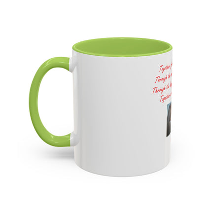 Accent Coffee Mug — 'Together Forever' Romantic Photo Mug (11/15oz)