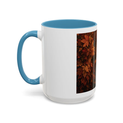 Autumn Speaks Coffee Mug — Fall Cider Rustic Accent Mug