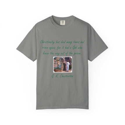 Inspirational Quote T-Shirt - G.K. Chesterton Design