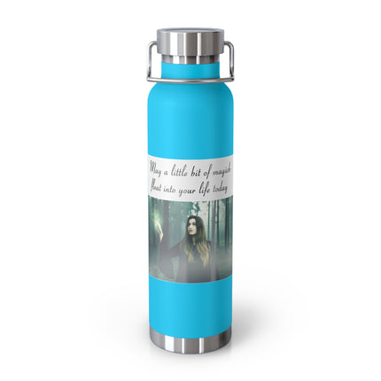 22oz Insulated Bottle — "May a Little Bit of Magic Float Into Your Life Today" Forest Design