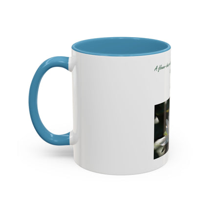 Lotus Flower Coffee Mug — "A flower does not compete with other flowers, it just blooms"