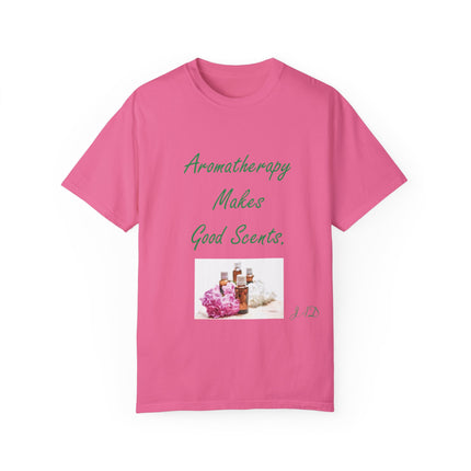 Aromatherapy T-Shirt – “Makes Good Scents” Design (Unisex)