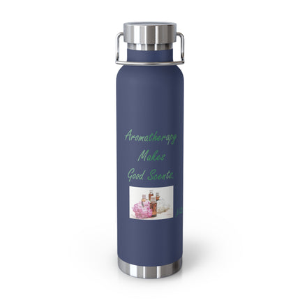 Aromatherapy Insulated Bottle – “Good Scents” Wellness Design, 22oz