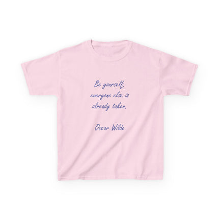 Kids Quote Tee – “Be Yourself, Everyone Else Is Already Taken”