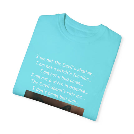Unisex Cat-Themed T-Shirt – "Please Don't Hurt Me" Design