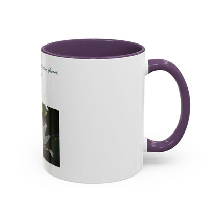 Lotus Flower Coffee Mug — "A flower does not compete with other flowers, it just blooms"