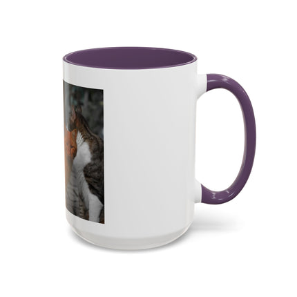 Real Men Love Cats Accent Mug – 15oz Ceramic Gift