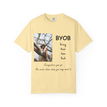 BYOB Inspire Unisex T-Shirt - Bring Your Own Book Design