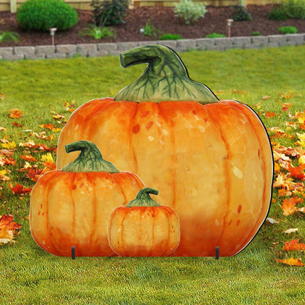 Harvest Pumpkin Halloween Large Outdoor Decor by G. DeBrekht Thanksgiving Halloween Decor - 8158414-2F-2