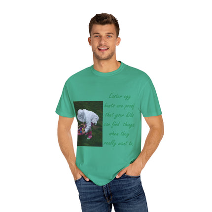 Funny Easter T-shirt | Kids Can Find Things Quote Design