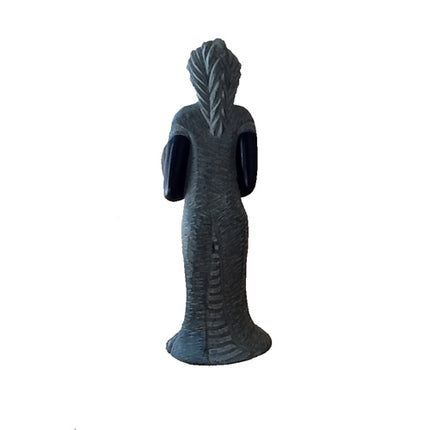 Soapstone Mother & Children Sculpture-0