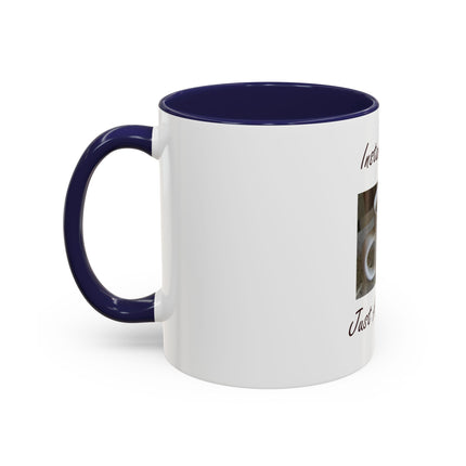 Coffee Mug - "Instant Human Just Add Coffee" Accent Ceramic Mug (11/15oz)