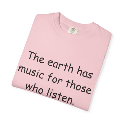 Inspirational Shakespeare Quote Unisex Garment-Dyed T-Shirt