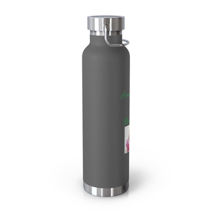 Aromatherapist Copper Vacuum Insulated Bottle - 22oz Water Bottle with Inspirational Quote
