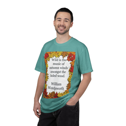 Wordsworth Autumn Quote T-Shirt