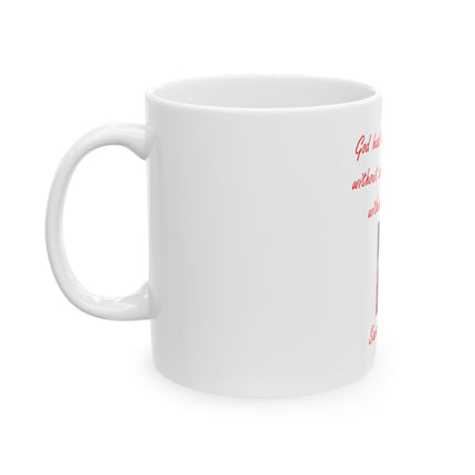 Saint Augustine Quote Ceramic Mug — Inspirational Christian Gift (11oz/15oz)