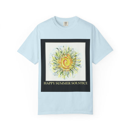 Happy Summer Solstice Unisex Garment-Dyed T-Shirt