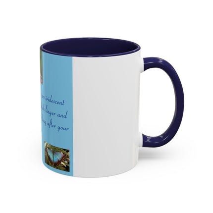 Inspirational Butterfly Coffee Mug – Rumi Quote – 11oz