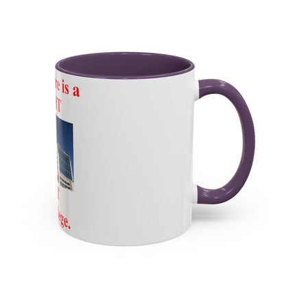Healthcare Is a Right Mug – 11oz Ceramic Accent Cup for Advocates