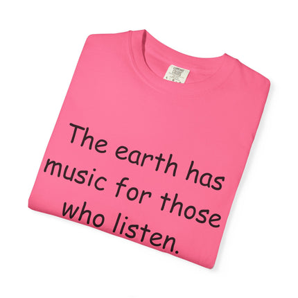 Inspirational Shakespeare Quote Unisex Garment-Dyed T-Shirt