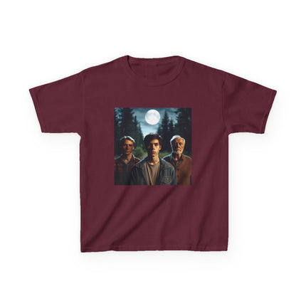 Kids' Graphic Tee – Moonlight Adventure Design