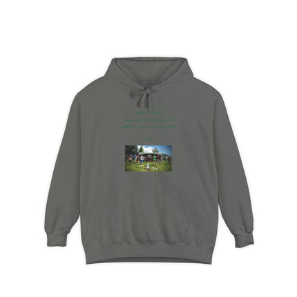 Flower Child Hoodie — 1960s Festival Wildflower Photo Design