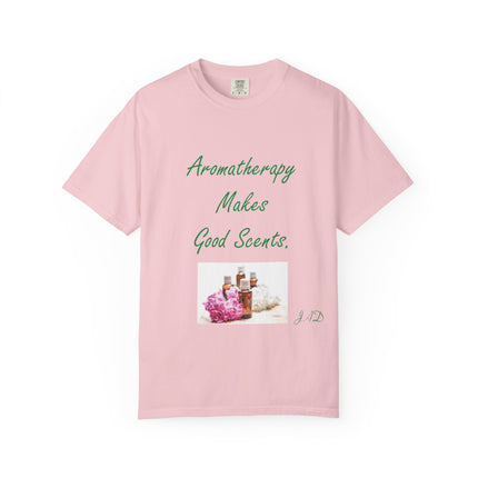 Aromatherapy Makes Good Scents T-Shirt — Punny Essential Oils Tee
