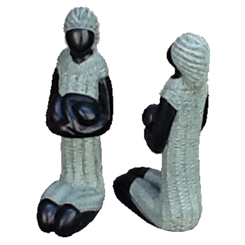 Small Soapstone Mother & Child Sculpture-0