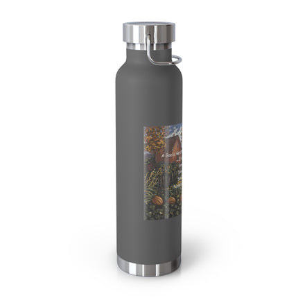 Samhain-Themed Copper Vacuum Insulated Bottle - Fall & Halloween Essentials