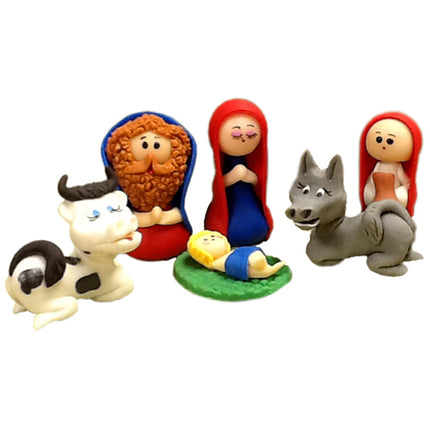6-Piece Marzipan Nativity-0