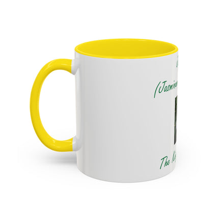 Jasmine Flower Accent Mug – King of Flowers, 11oz