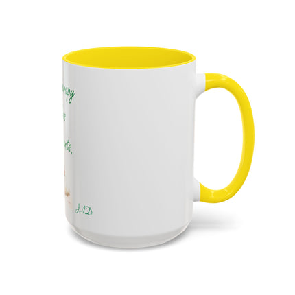Aromatherapy Makes Good Scents Accent Coffee Mug — Essential Oil Gift