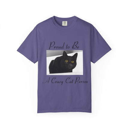 Proud to Be A Crazy Cat Person Unisex T-Shirt - Perfect for Cat Lovers
