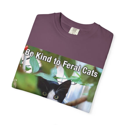 Be Kind to Feral Cats T-Shirt — Feral Cat Rescue Awareness Tee