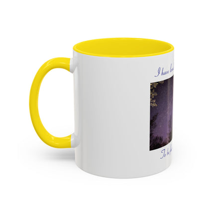 Starry Night Coffee Mug — “I have loved the stars too fondly” Accent Mug
